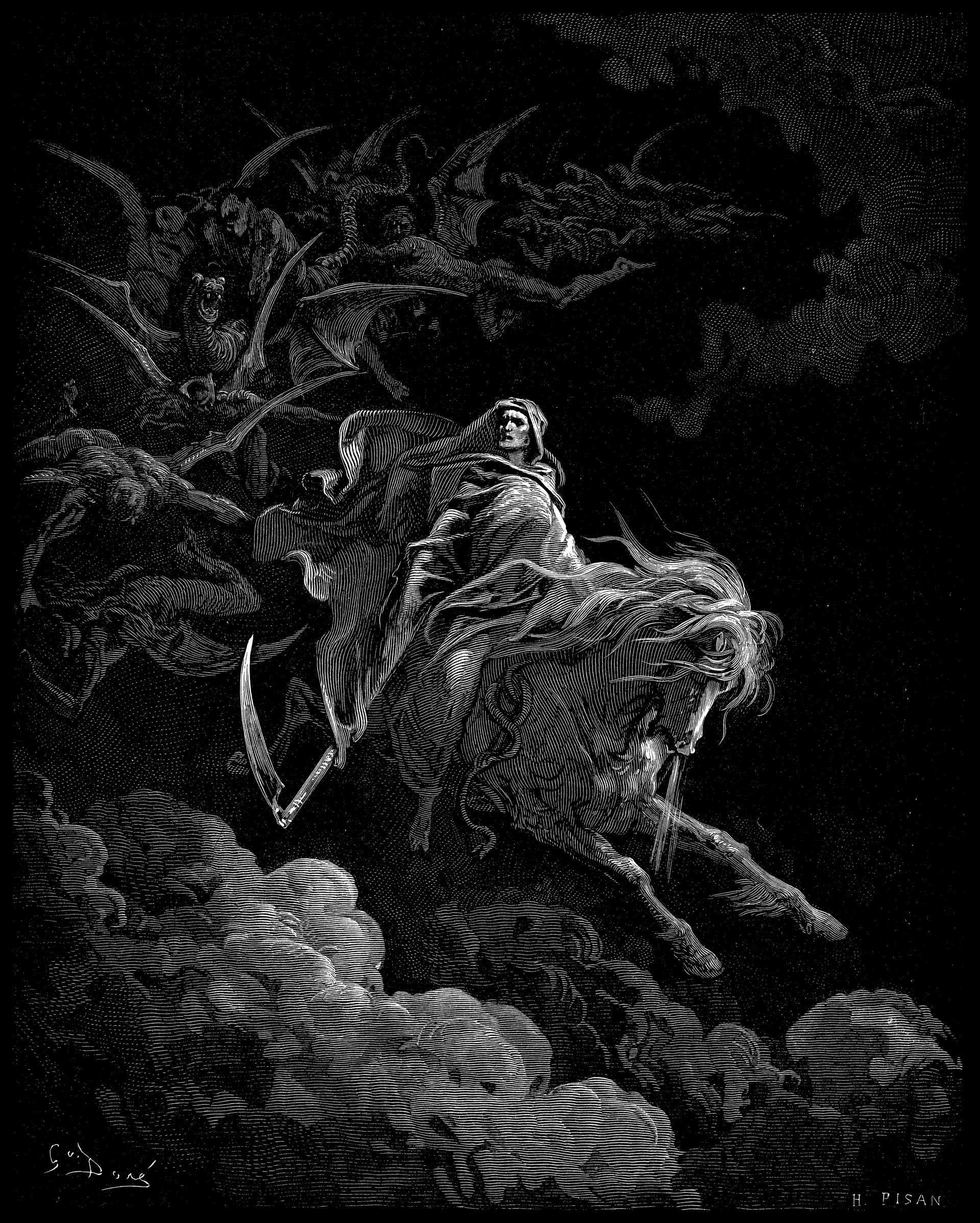 Apocalipse — gravura de Gustave Doré
