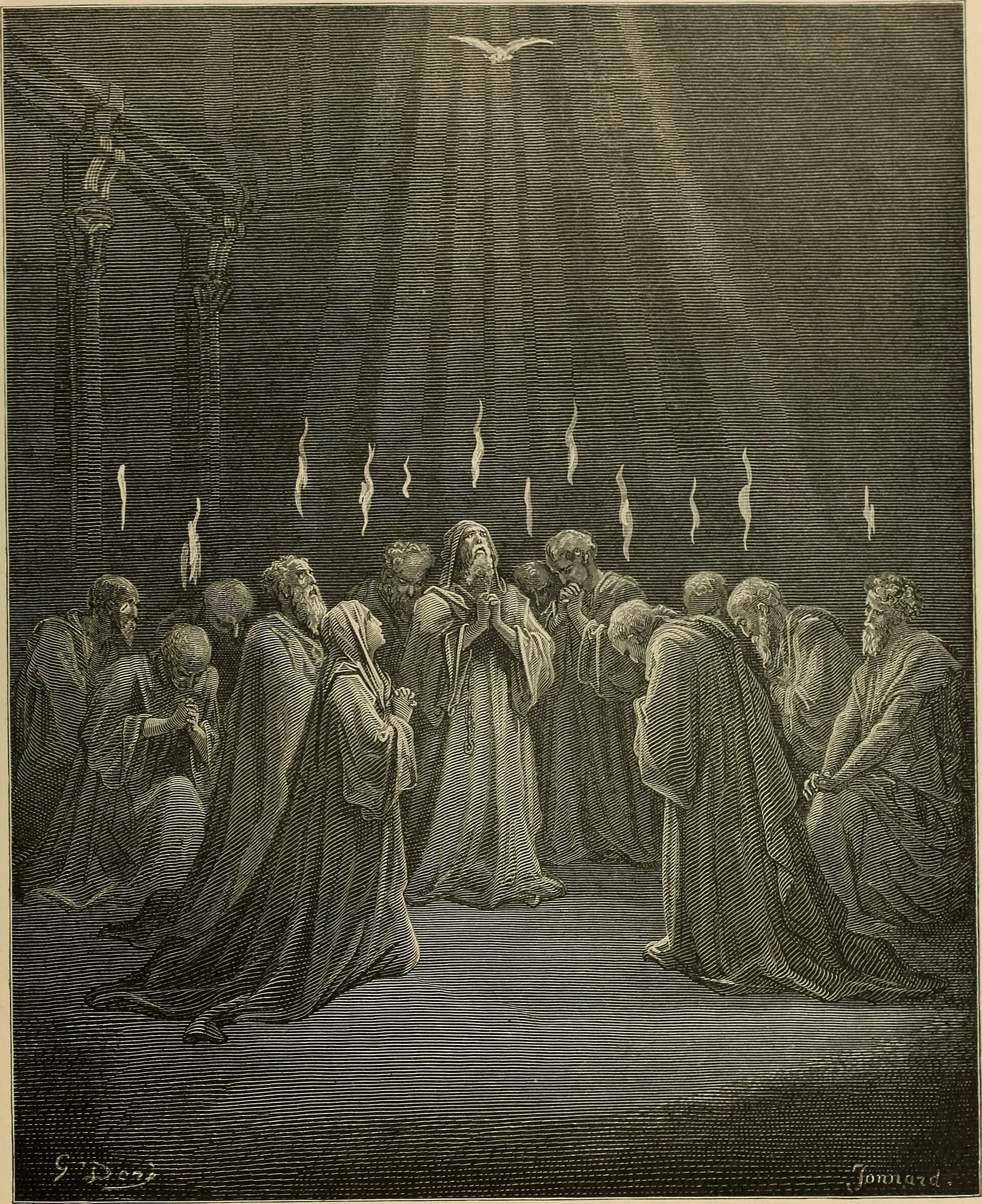 Atos dos Apóstolos — gravura de Gustave Doré