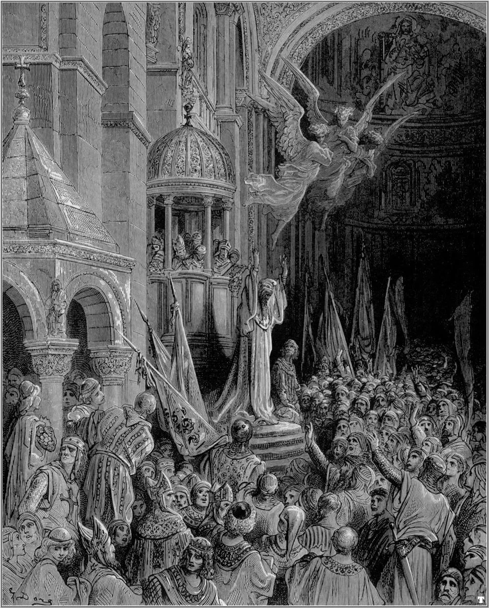 Colossenses — gravura de Gustave Doré