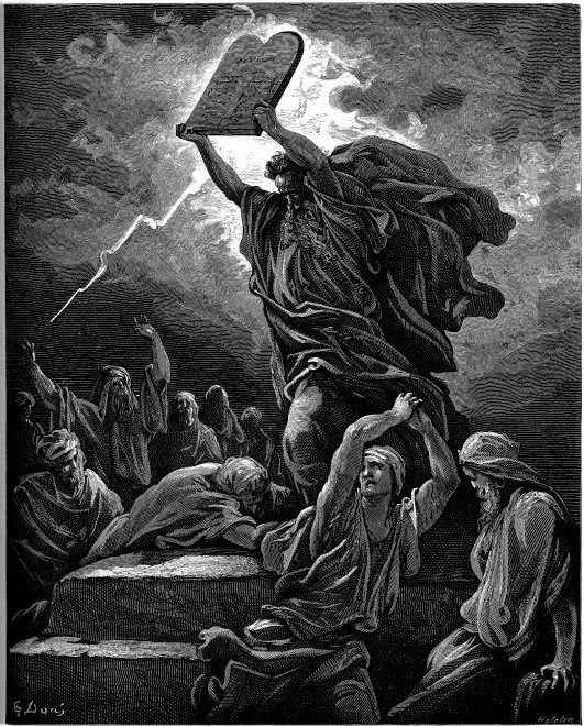 Deuteronômio — gravura de Gustave Doré