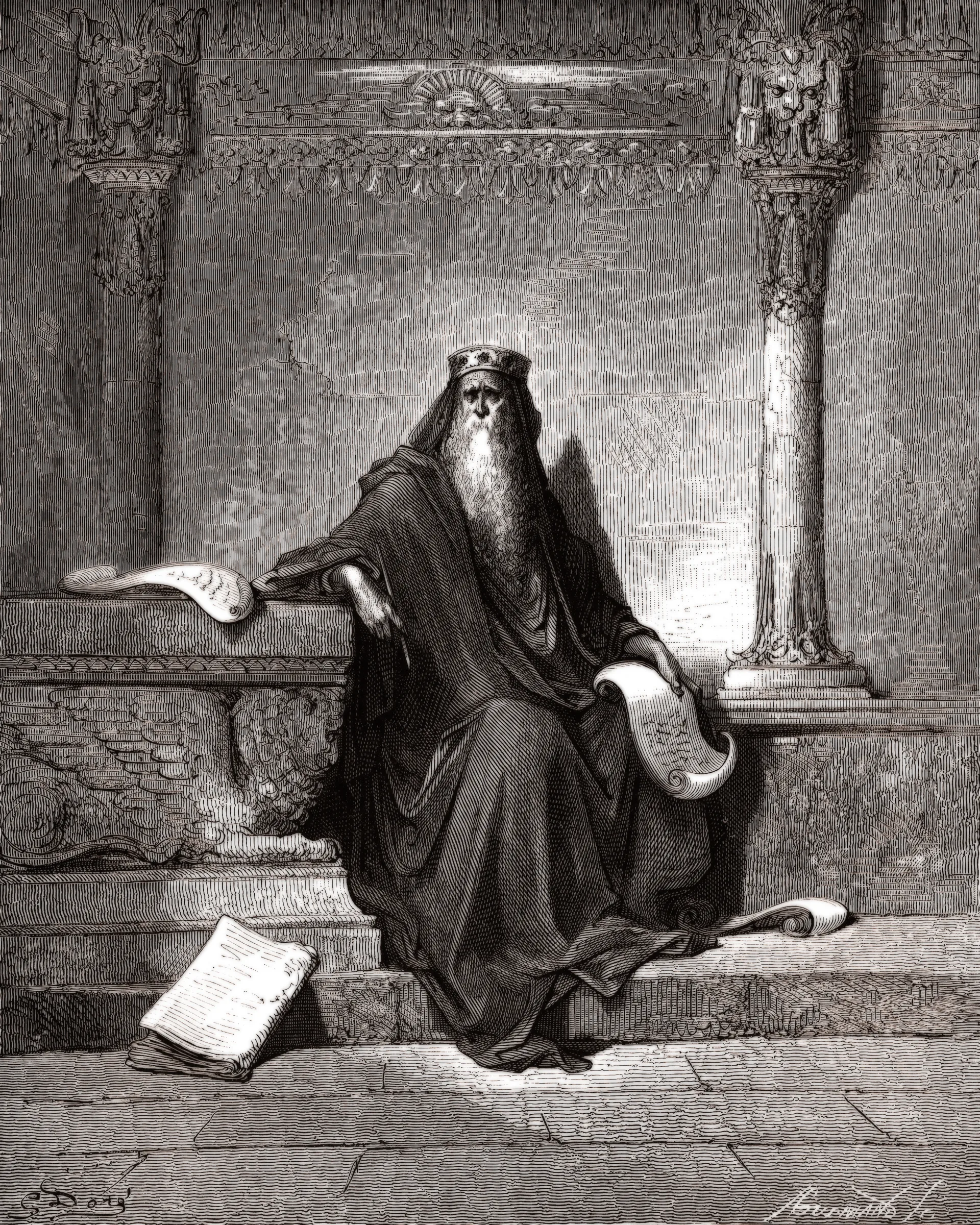 Eclesiastes — gravura de Gustave Doré