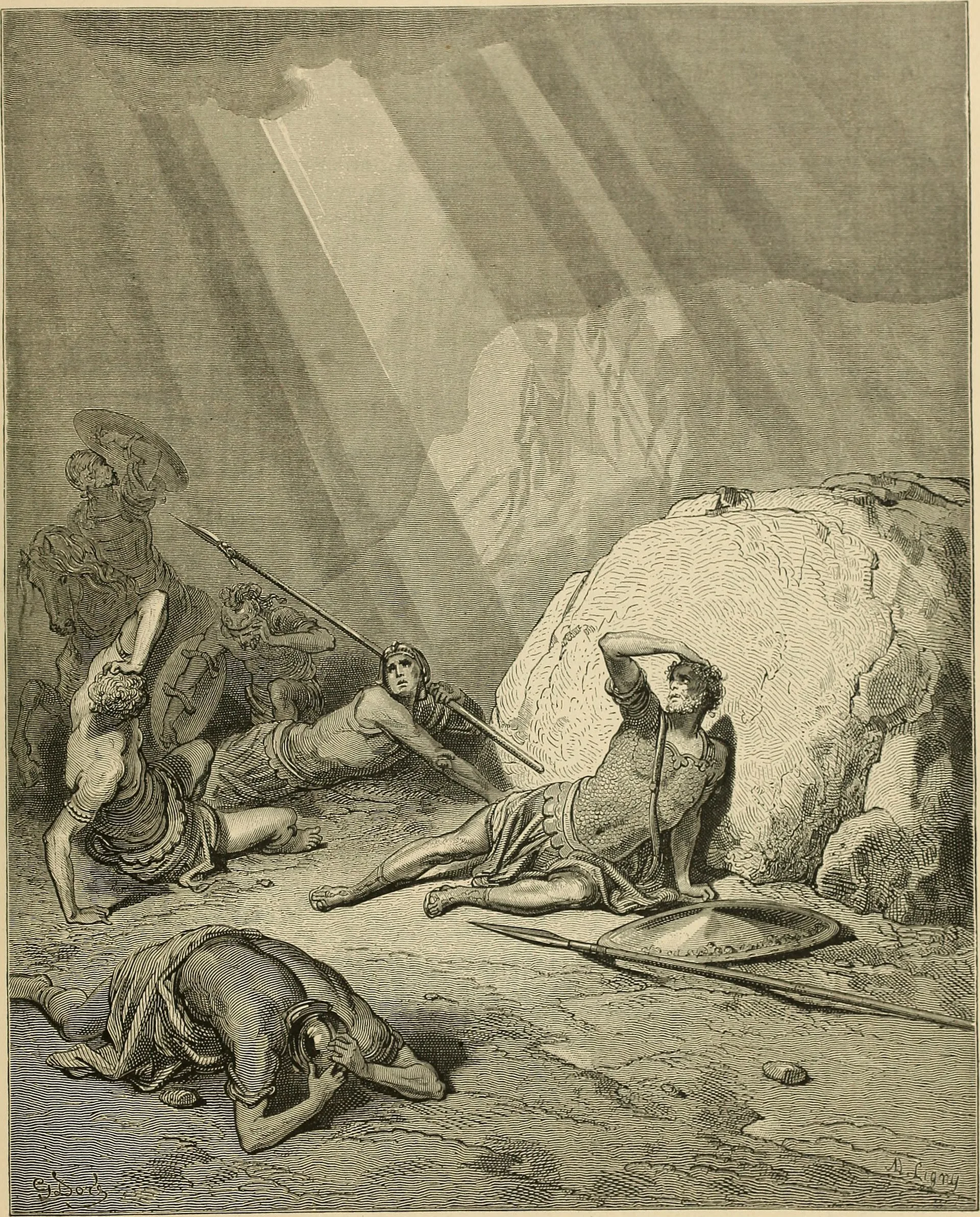 Gálatas — gravura de Gustave Doré