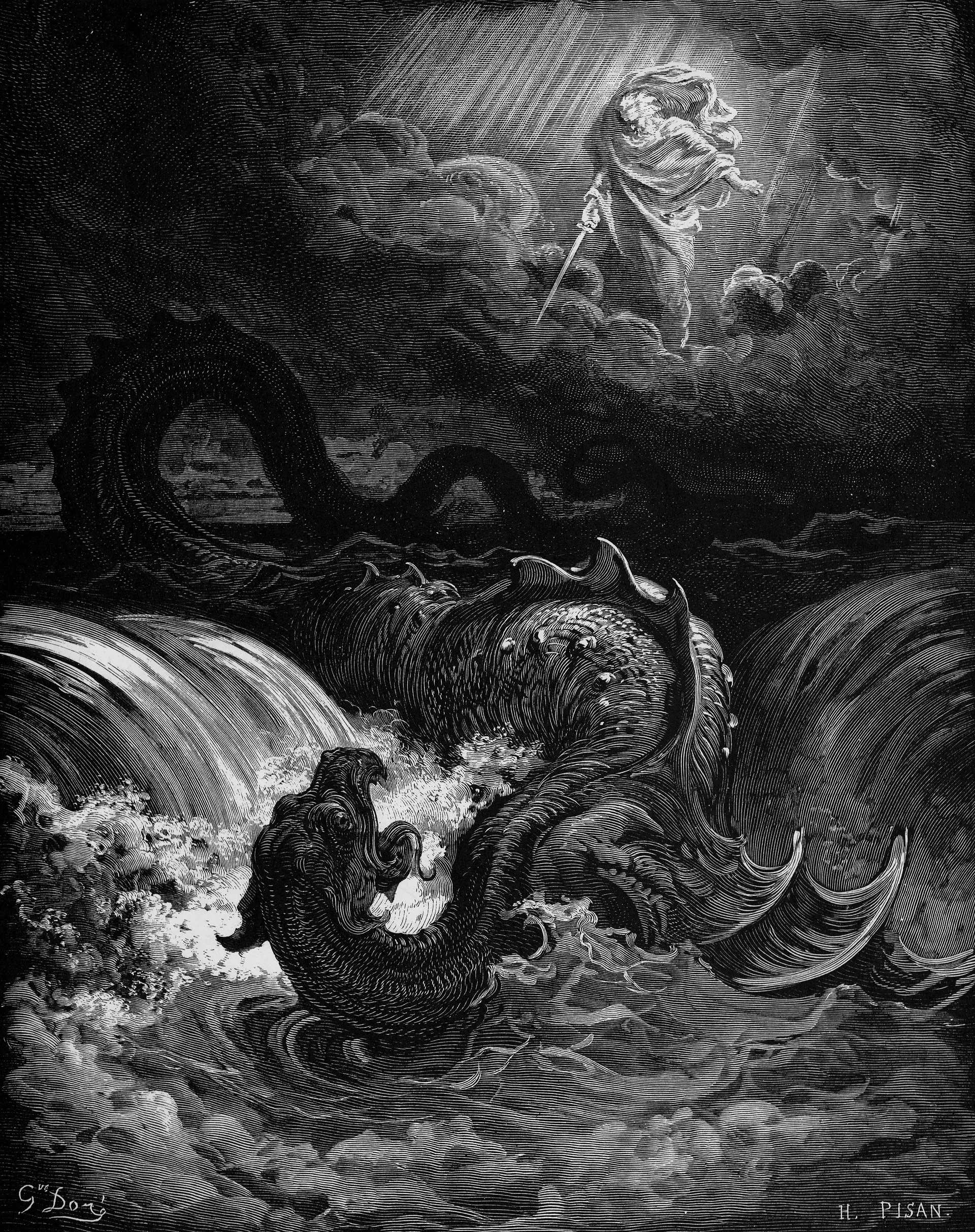 Isaías — gravura de Gustave Doré