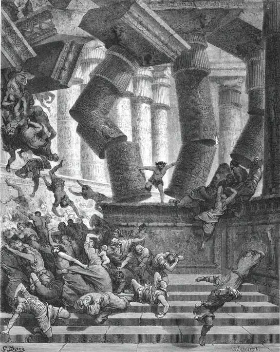Juízes — gravura de Gustave Doré