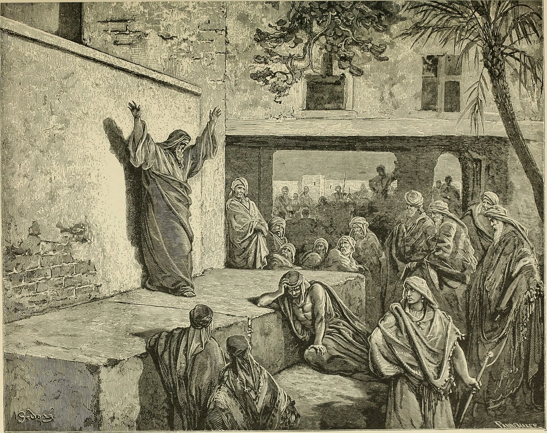 Levítico — gravura de Gustave Doré