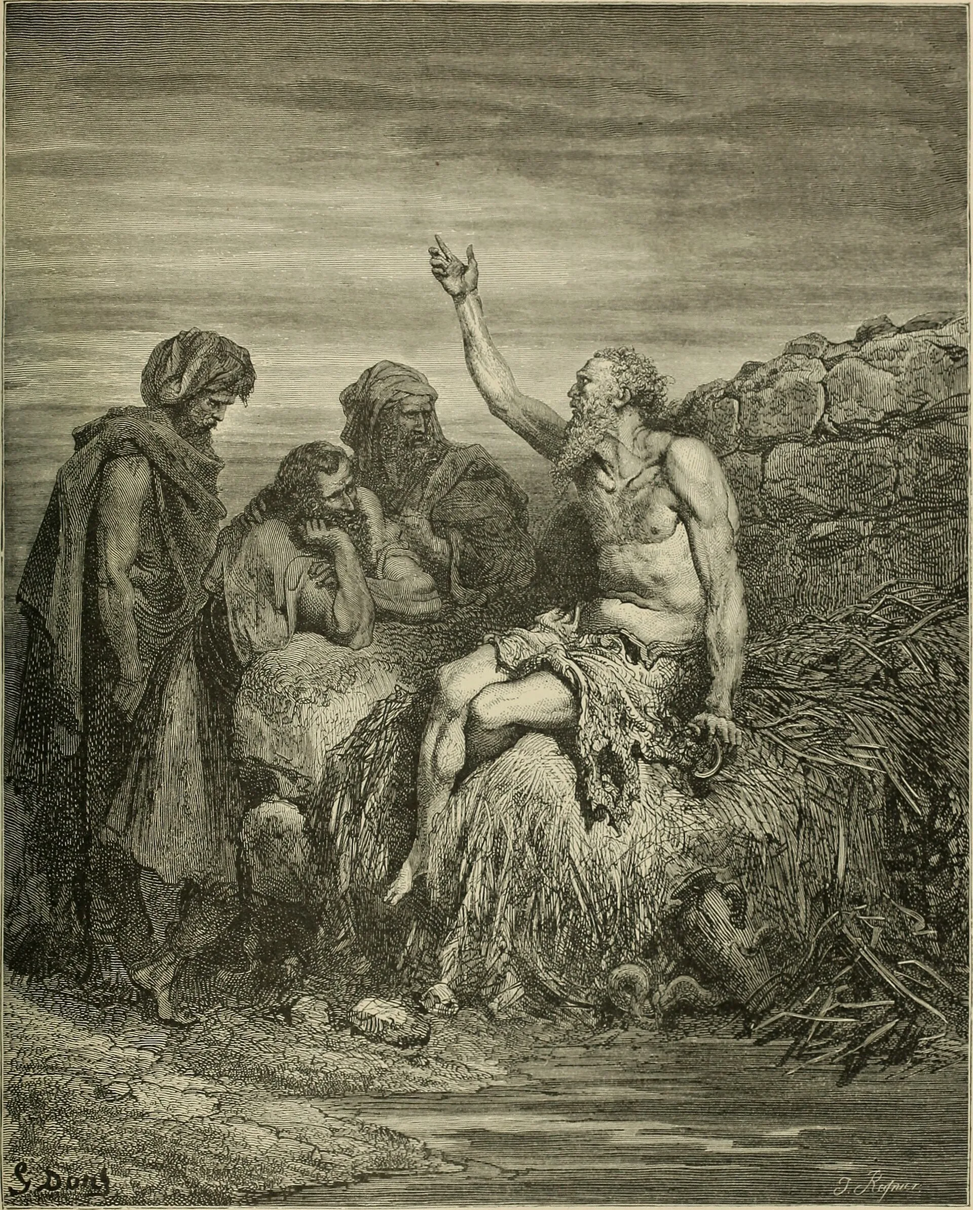 Naum — gravura de Gustave Doré