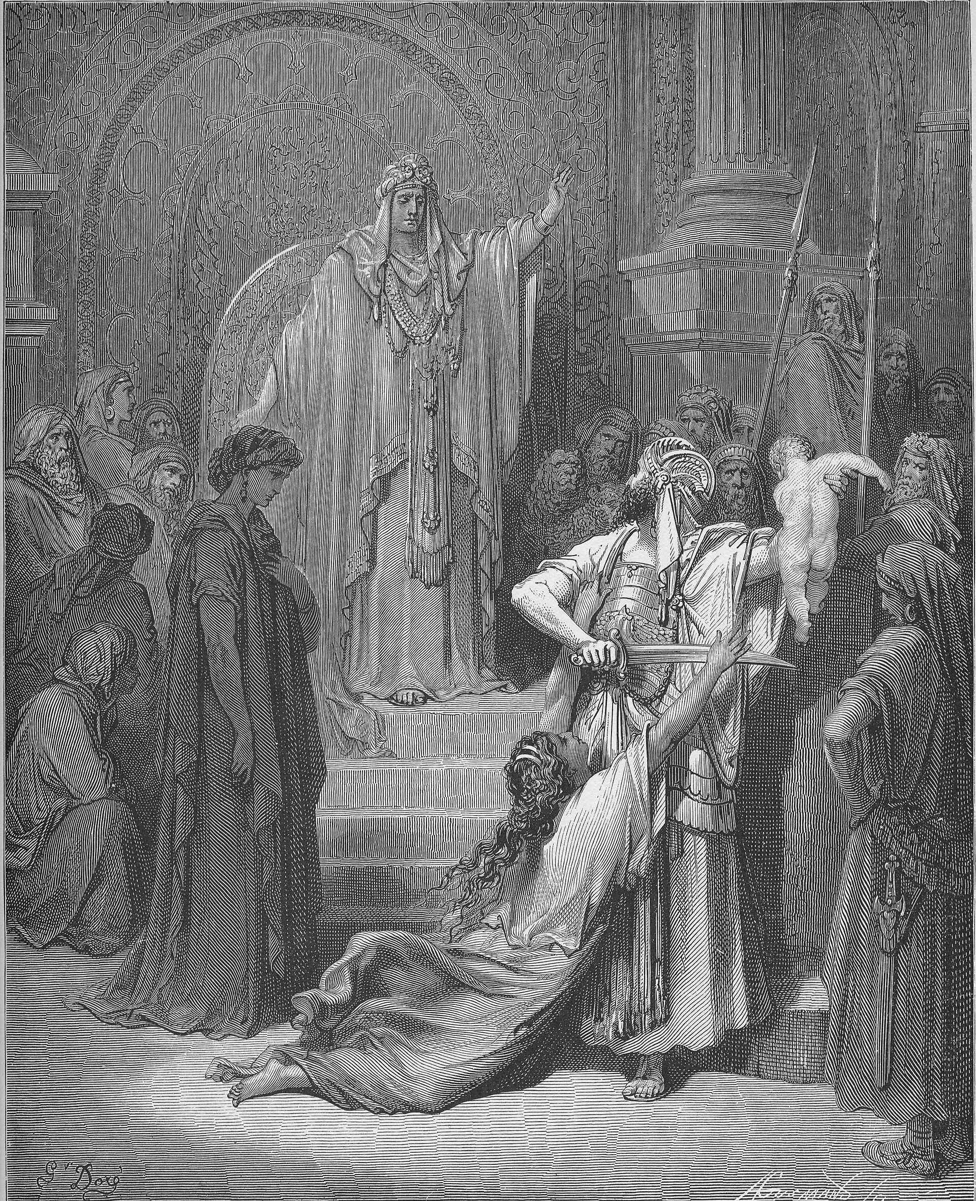 1 Reis — gravura de Gustave Doré