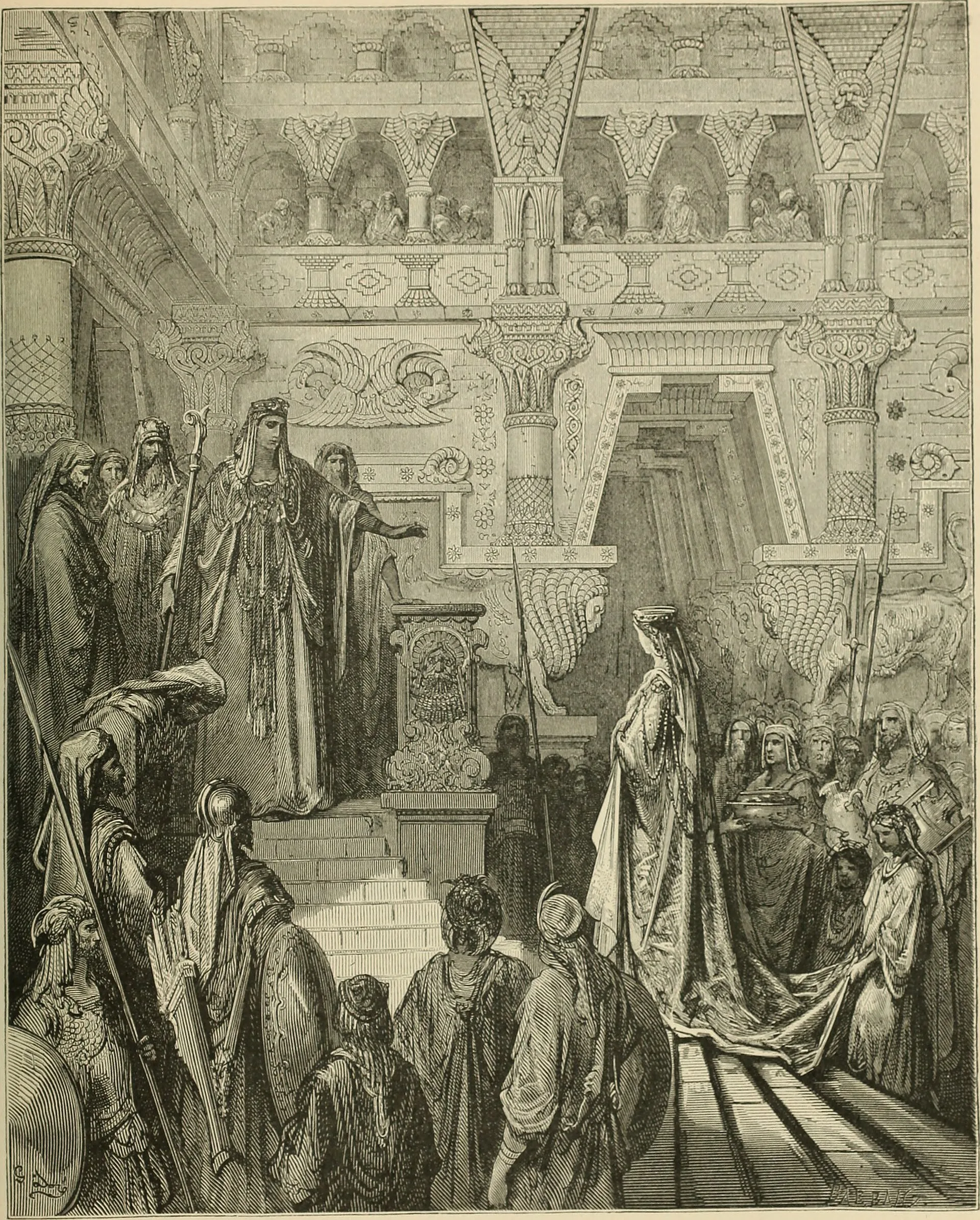 Provérbios — gravura de Gustave Doré