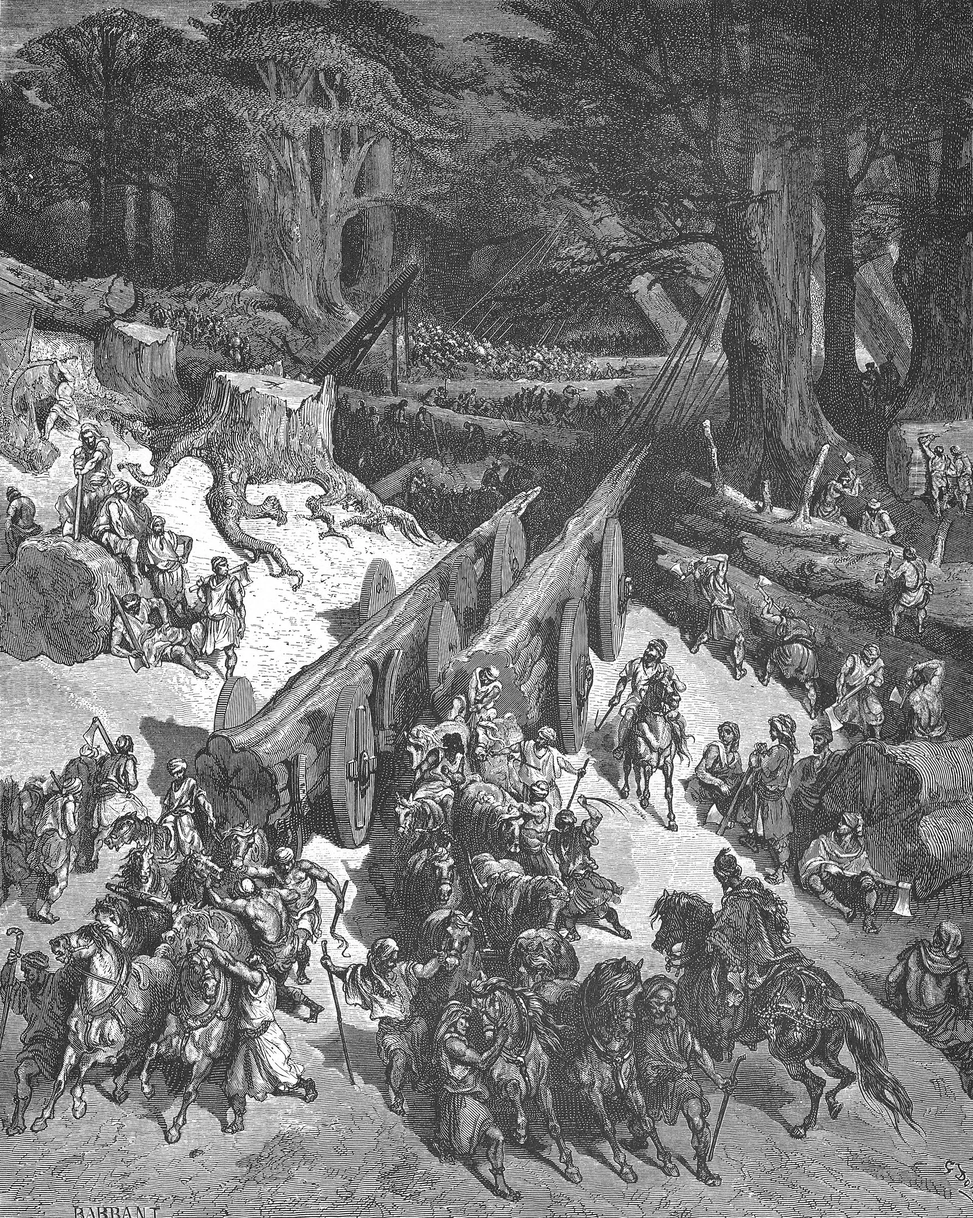2 Crônicas — gravura de Gustave Doré